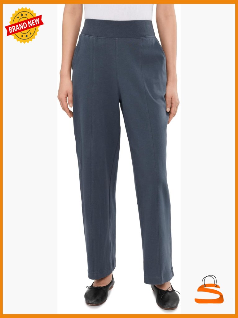 Wide Leg Pintuck Pants With Pockets - Lightweight Cotton